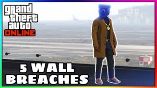 5 Wall Breaches After Patch 168 GTA Online [upl. by Spector]