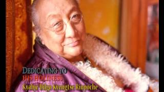 karma Tshultrim Devotional Song for HH Dilgo Khyentse Rinpoche [upl. by Jacinto]