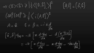 Heisenberg Uncertainty Principle Proof by Commutators [upl. by Madelaine]