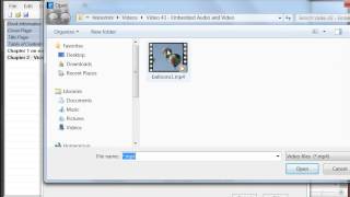 Ultimate Ebook Creator  How to Embed Audio and Video [upl. by Strickman]