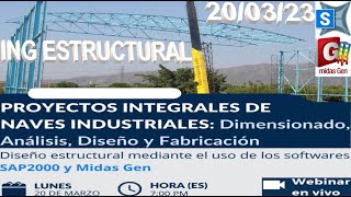 Proyectos integrales de Naves Industriales Dimensionado Análisis Diseño y Fabricación [upl. by Neelyaj]