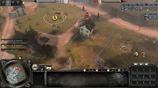 Coh 2 Wikinger Mod PvP 77  1v1  Lowland Infantry vs Panzergrenadier [upl. by Orravan602]