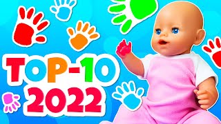 Top10 2022 Comme maman  les meilleurs jeux avec Baby Born pour filles [upl. by Dnyletak]