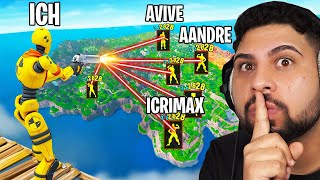 ich habe 24 STUNDEN YouTuber GEHACKT in Fortnite [upl. by Brander584]