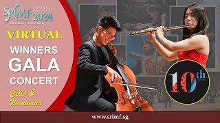 2424 SRIMF Virtual Winners Gala Concert Cello amp Woodwind [upl. by Enomyar184]