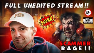 Full Uncensored Stream of scammer cursing me as I didnt transfer my money to communists scambait [upl. by Arfihs]