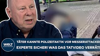 MANNHEIM Täter kannte Polizeitaktik vor Messerangriff Experte sicher Was das TatVideo enthüllt [upl. by Lothaire]