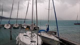 Sturm Weyregg am Attersee 20 Juli 2017 im SVWYS [upl. by Akyre]