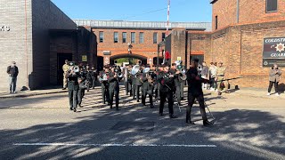 Band of the brigade of Gurkhas new guard Gurkhas engineers [upl. by Sikes]