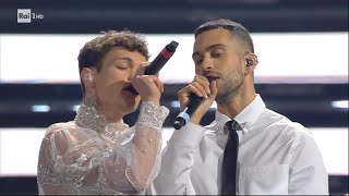 Mahmood e Blanco  Sanremo 2022  Brividi  live  video completo serata finale [upl. by Koo771]