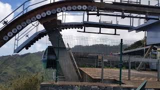 The steepest cable car in Portugal can be found in Madeira [upl. by Nwahsear]