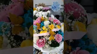 Turfa gulli buketimiz 💛💛💛💛💛 flowers video [upl. by Eramal]