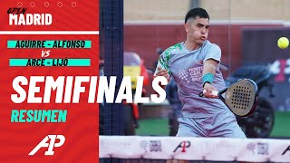 Highlights AGUIRRE  ALFONSO vs ARCE  LIJÓ  Semifinals Madrid Open 2024 [upl. by Decima]