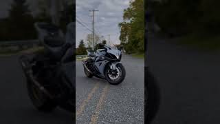 2022 Suzuki GSXR 1000 Cold Start Idle  M4 Carbon Fiber Slip On  Use Headphones 🎧 [upl. by Enyr]