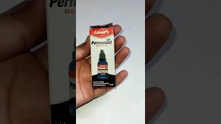 Luxar Permanent Marker Ink30 Rs ytshorts viral trending subscribe [upl. by Aynom600]