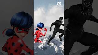 Miraculous Ladybug Vs Avengers dcworld marvel viral shorts mcu [upl. by Atnuahc]