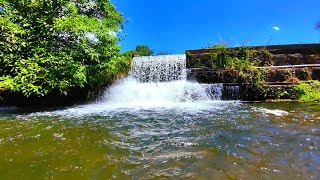 OLHA ESSA CACHOEIRA NO RIO SÃO JOÃO NA CIDADE DE PARAMIRIM BAHIA bahia nordeste sertao [upl. by Craggy343]