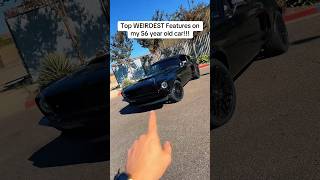 Top WEIRDEST features on my 1969 Ford Mustang ford mustang weird classiccar [upl. by Lednic]