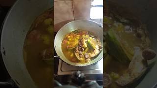 নিরামিষ বড়ি ফুলকপির রেসিপি।shortscookingvideo [upl. by Hameean]