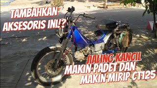 REVIEW JIALING KANCILNASHA CITY YANG JADI LEBIH MIRIP HONDA CT125 BAJA [upl. by Lyn]