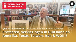 QampA Karel van Wolferen over Duitsland Amerika Taiwan Oekraïne amp Iran uit voordracht nr 82 [upl. by Rabbaj]