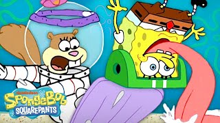 SpongeBobs Most Extreme Outdoor Adventures 💥  SpongeBob [upl. by Ecnarolf]