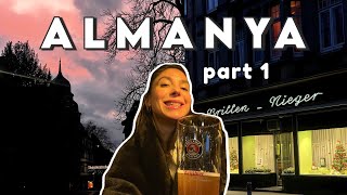 ALMANYA VLOG part 1  Noel pazarı yılbaşı Göttingen şehri 2024ün ilk günü [upl. by Lj]