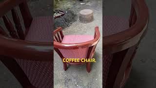 COFFEE CHAIR solidwood woodworking [upl. by Oznohpla194]