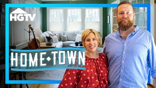 A Renovated College Home for Newlyweds  Full Episode Recap  Home Town  HGTV [upl. by Lindsy]