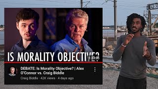 Another Talk About Morality reaction to Alex OConnor vs Craig Biddle [upl. by Cida564]