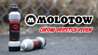 Molotow Dripstick 860ds Silver Review [upl. by Knowles]