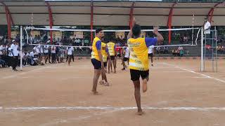 Bangalore karavali uthsava  SMS trophy 🙏😍 Semi final ♥ volleyball tournament [upl. by Enegue]