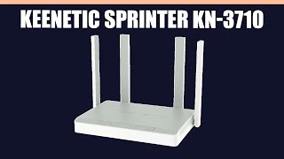 WiFi роутер Keenetic Sprinter KN3710 [upl. by Eohce]