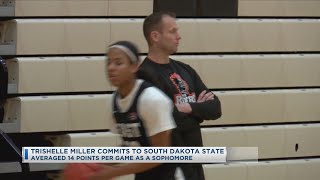 Trishelle Miller Commits To SDSU [upl. by Armallas124]