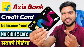 Flipkart Axis Bank Credit Card Kaise Banaye  How to Apply Flipkart Axis Bank Credit Card 2024 [upl. by Eenolem]