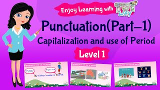 PunctuationPart1  Capitalization and use of Period  English  Grade12  Tutway [upl. by Radie]