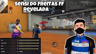 Sensi Do Freitas revelada 😱⚙️ A MELHOR SENSIBILIDADE PARA SUBIR 99 CAPA PARA TODOS CELULARE [upl. by Yar688]