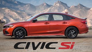 2022 Honda Civic Si  High Performances Sport Compact Sedan [upl. by Matthieu]