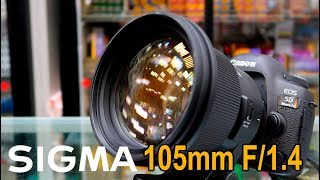 SIGMA 105mm F14 DG HSM Art  Maestro del BOKEH [upl. by Ramunni]