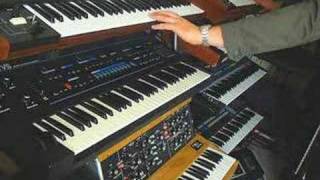 Roland VP330 Vocoder  Moog Taurus Analog Synthesizer live jam [upl. by Anot]