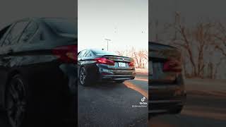 2020 BMW M550i xDrive exhaust [upl. by Mialliw377]