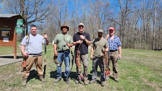 Awesome 3D shoot Traditional Archery in upstate New York part 1 [upl. by Thevenot962]