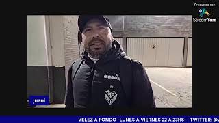 VÉLEZ  LANUS  FINAL RESERVA  CÓDIGO VÉLEZ  TRANSMISIÓN EN VIVO [upl. by Osanna499]