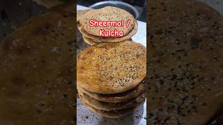 Sheermal Roti  Kulcha Naan  Hyderabadi function roti naan shorts [upl. by Collayer134]