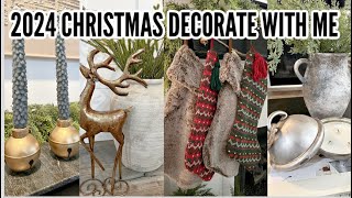 CHRISTMAS DECORATE WITH ME 2024  CHRISTMAS DECORATING IDEAS [upl. by Eussoj755]