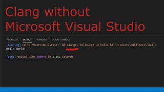 How to setup Clang on windows and vscode [upl. by Ahsaercal]