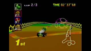 Mario Kart 64  150cc Special Cup  N64 Rainbow Road [upl. by Muncey]