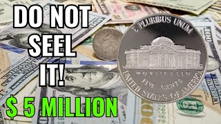 TOP 10 VALUABLE COIN JEFFERSON 5 CENTS COIN WORTH MONEY OF DOLLARS [upl. by Sivel]