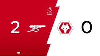 Arsenal vs Wolves 2  0 17082024  Highlights [upl. by Nerret]