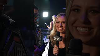 Ilia Topuria Reacting to getting the BONUSSS 👀 ufc308 [upl. by Jentoft]